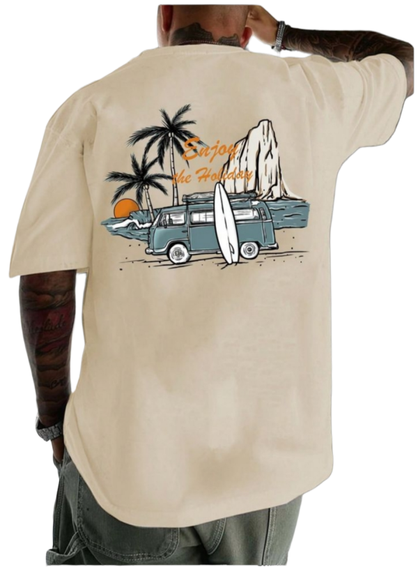Oversized Beige T-Shirt