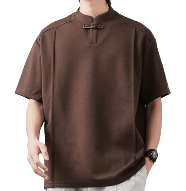 Coffee Brown Oversized T-Shirt