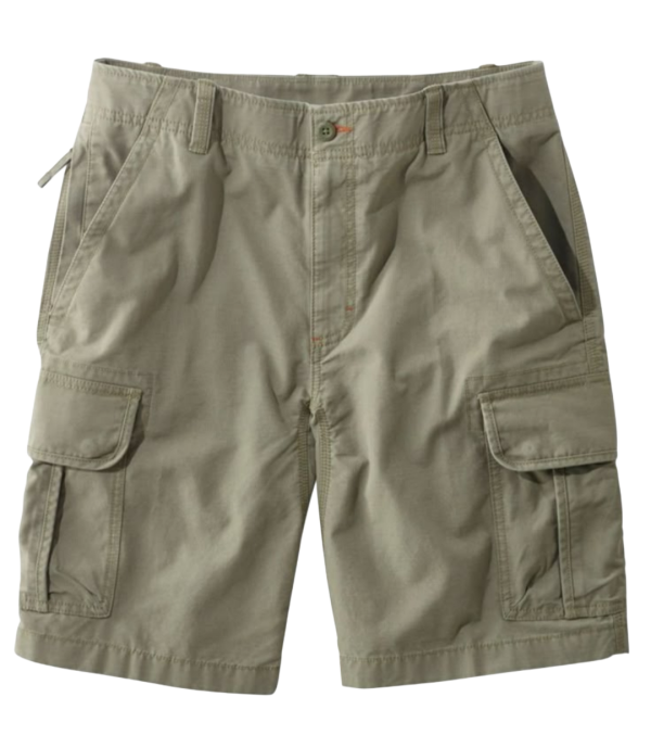 Men’s Heavy-Duty Cotton Twill Multi-Pocket Cargo Shorts